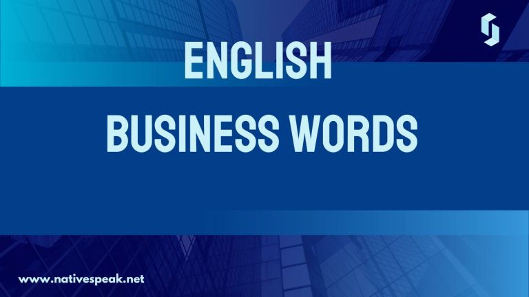 English Business Words Used In Trading With Meaning