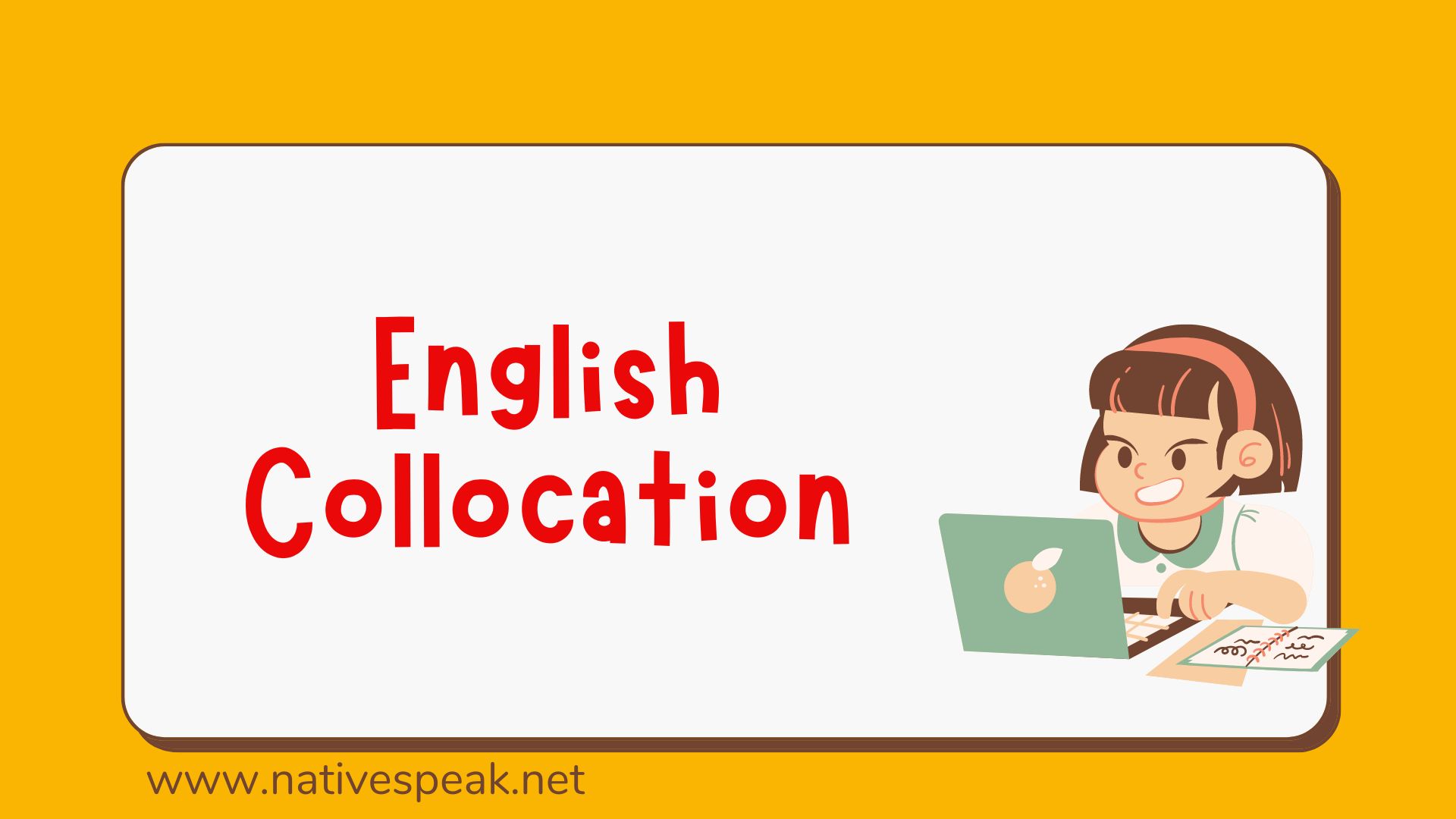 english collocation