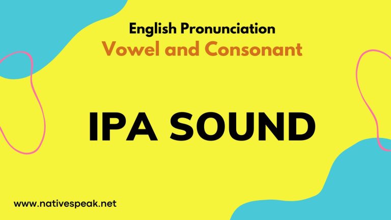 IPA Sound – Guide Fo English International Phonetic Alphabets