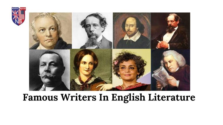 Famous Writers In English Literature Of All Time