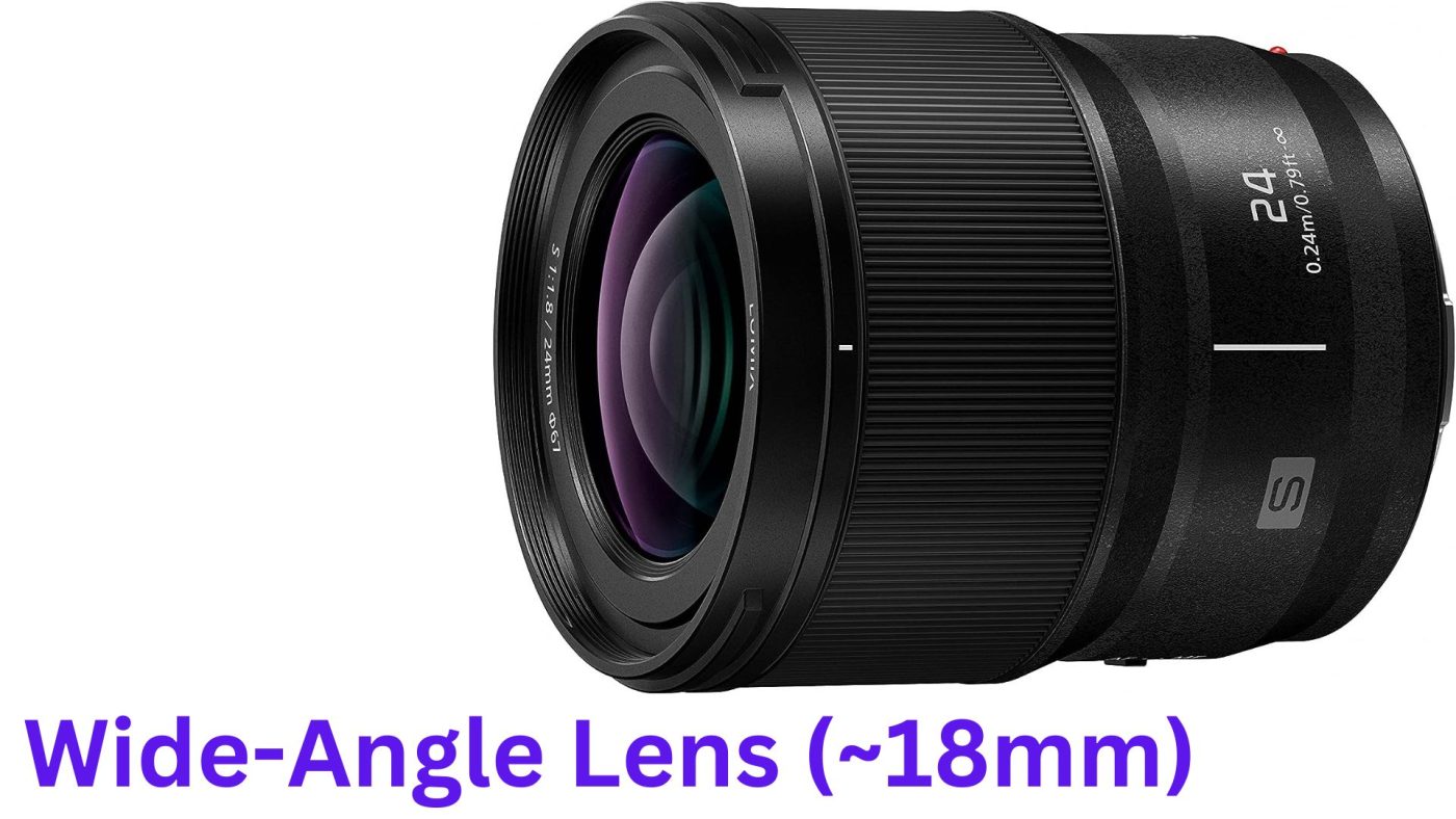 Wide-Angle Lens (~18mm)