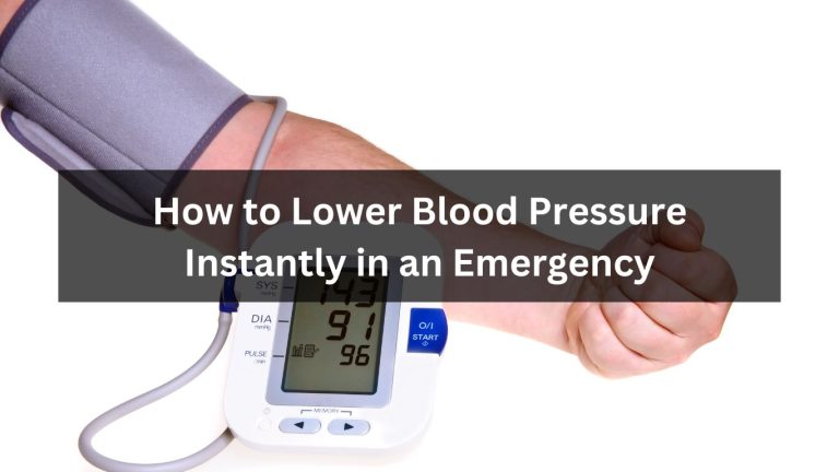 How to Lower Blood Pressure Instantly: 7 Proven Techniques