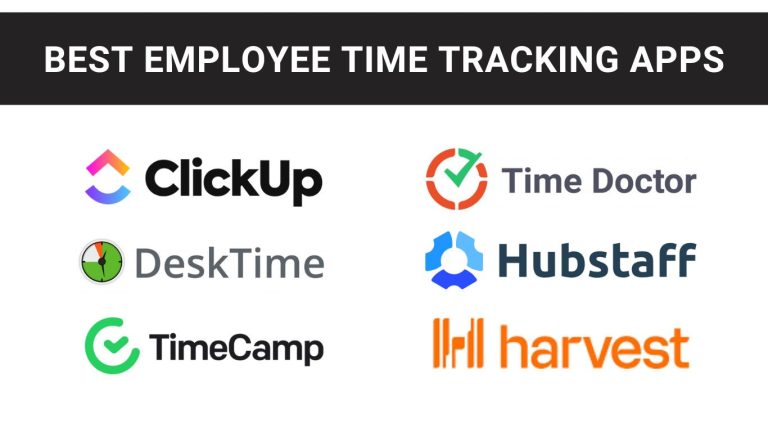 21 Best Employee Time Tracking Apps: Most Recommended