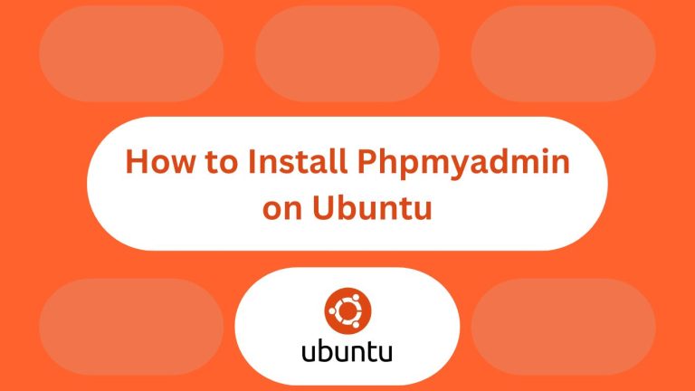 How to Install Phpmyadmin on Ubuntu