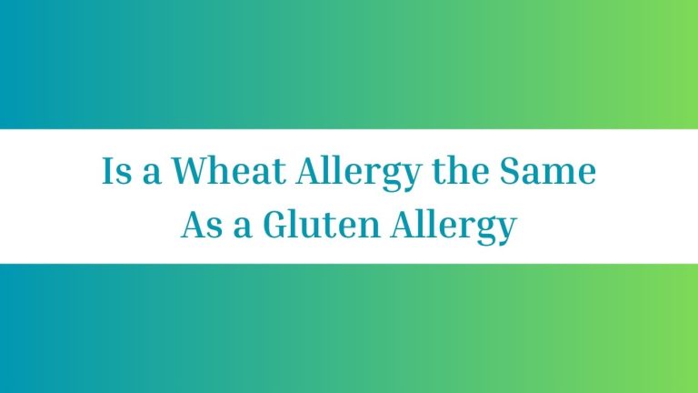 Is a Wheat Allergy the Same As a Gluten Allergy