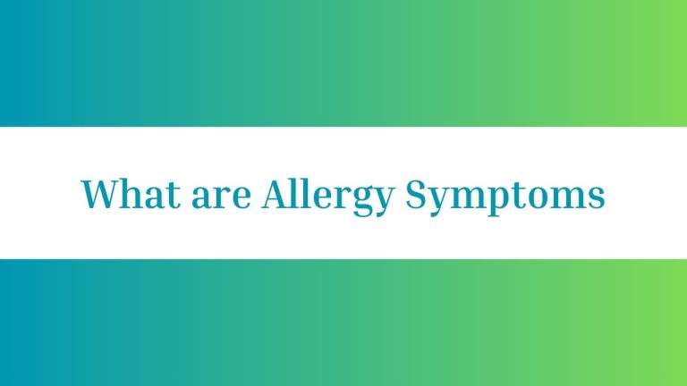 What are Allergy Symptoms: Discover the Subtle Signs
