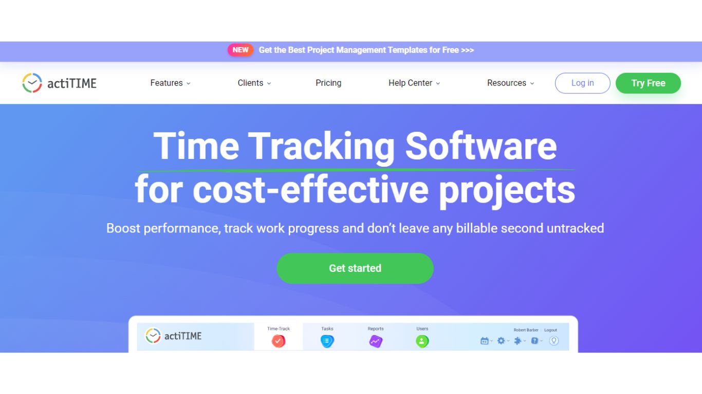 Actitime Best Time Tracking Apps