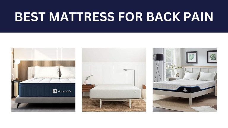 30 Best Mattress For Back Pain On A Budget: Recommended