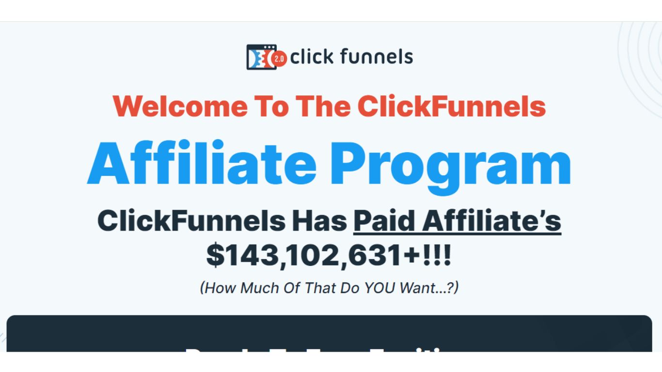 Clickfunnels Best Affiliate Programs
