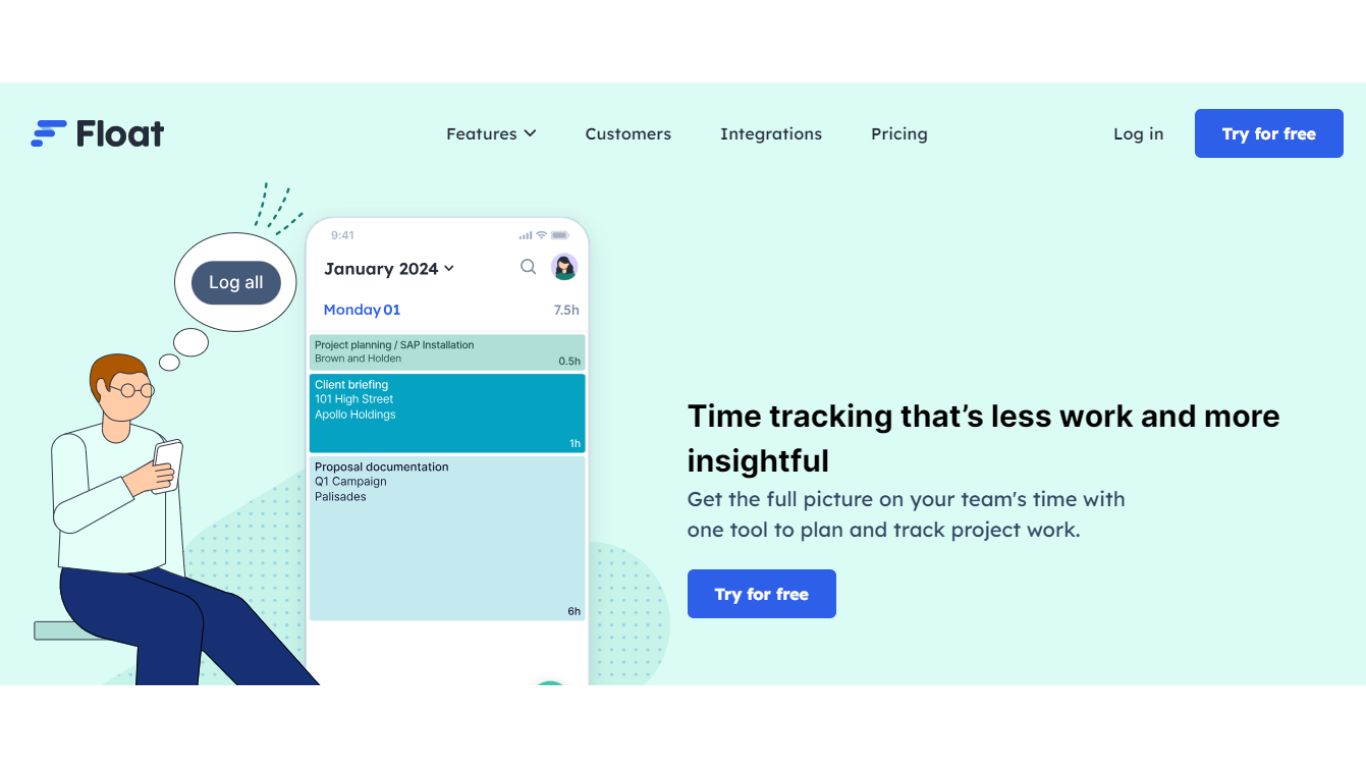Float Best Time Tracking Apps