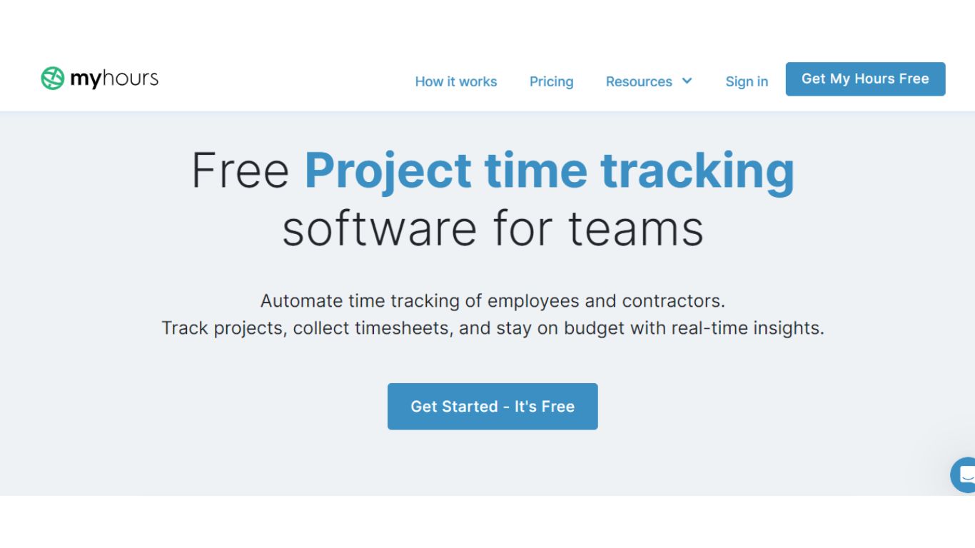 Myhours Best Time Tracking Apps