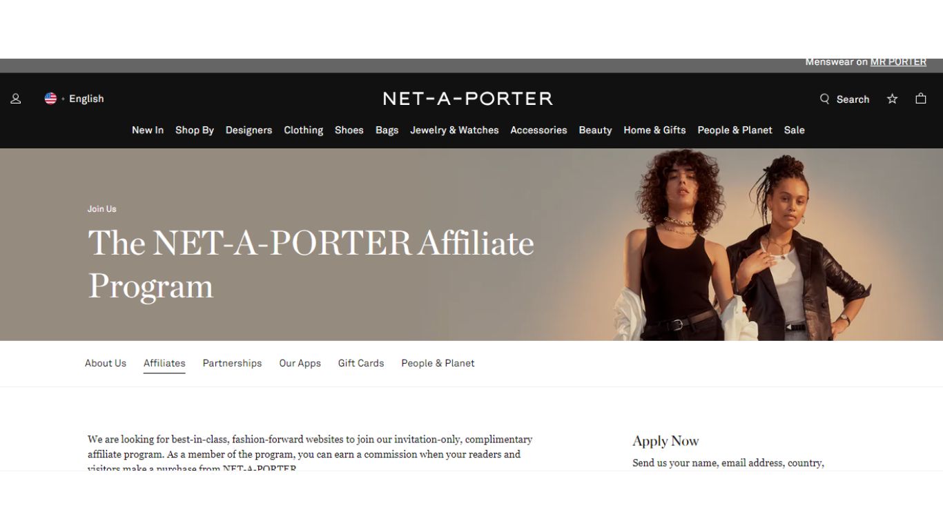 Net-a-porter affiliate