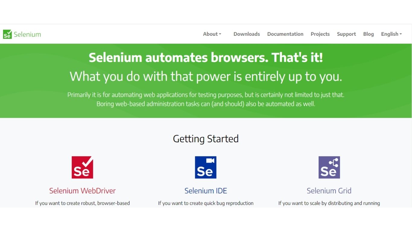 Selenium Best Software Testing Tools